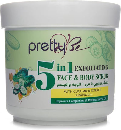 5 in 1 Exfoliating Face & Body Scrub (Original)