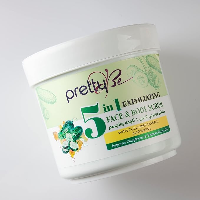 5 in 1 Exfoliating Face & Body Scrub (Original)