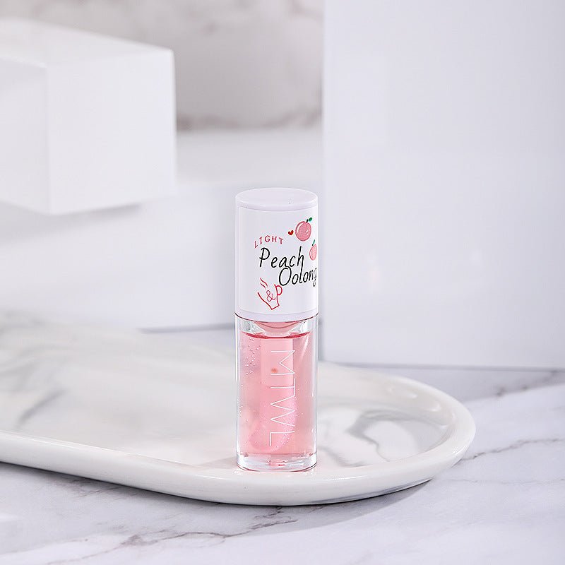 AOGALIANI Moisturizing Lip Oil Honey Milk & Peach Oolong Repair Moisturizing Tender Fade Lip Lines