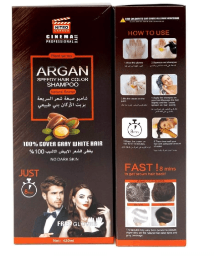 Argan Speedy Hair Color Shampoo (Original)