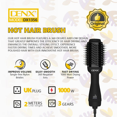Denx - Hot Hair Brush (Original)