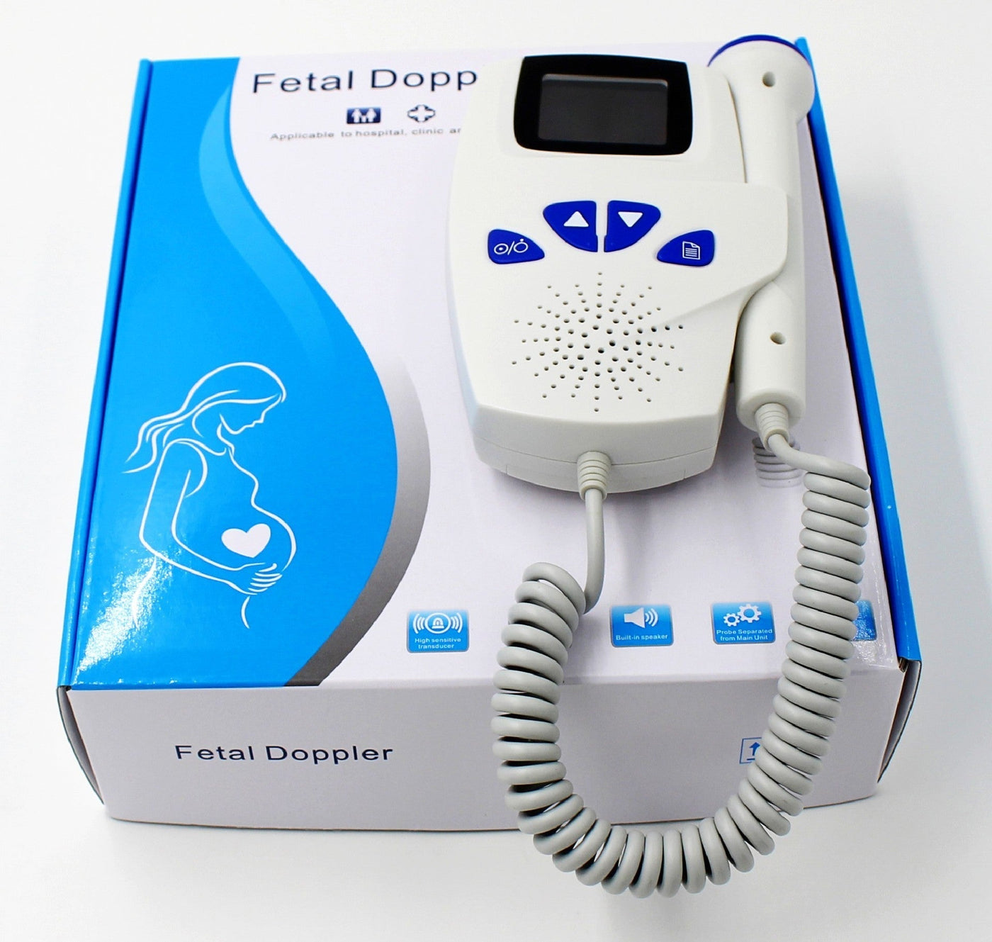Digital Waveform Dual Display Fetal Doppler Heart Rate