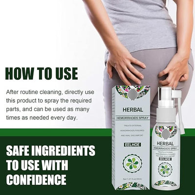 Ellehoe - Herbal Hemorrhoids Spray (Original)