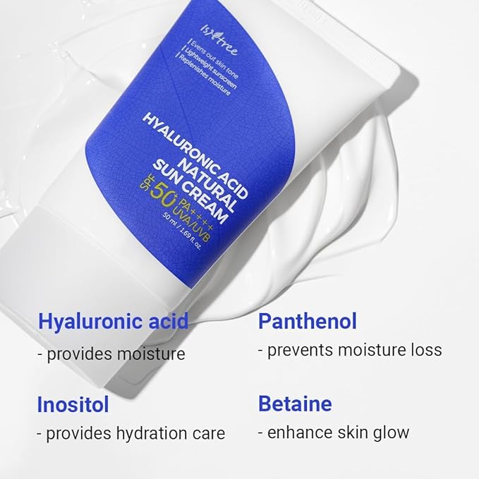 Hyaluronic Acid Natural Sunscreen (SPF 50) (Original)
