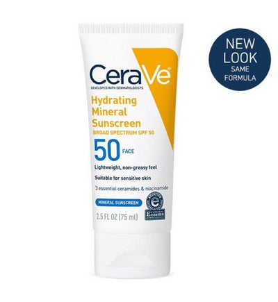 Hydrating Mineral Sunscreen Broad Spectrum SPF 50 (Original)