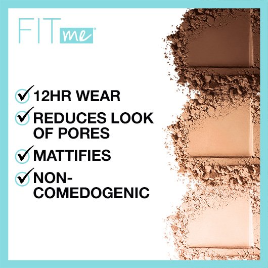 Maybelline - Fit Me Matte + Poreless Pressed Powder (Original)