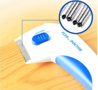 Pet Lice Remover Flea Device Electric Pet Comb