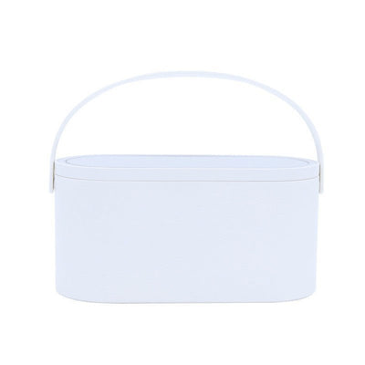 Portable LED Light Storage Box Beauty And Makeup Mirror