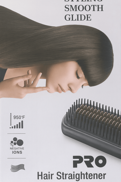 Pro Master - Hair Straightener Brush