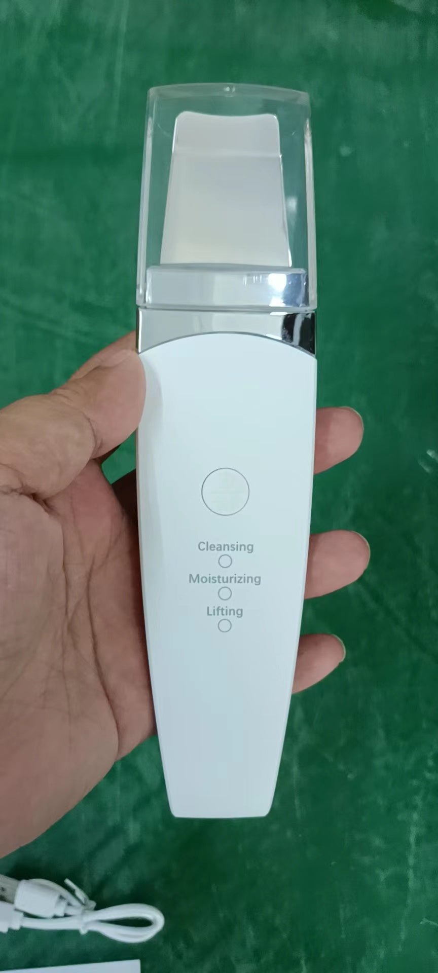 Ultrasonic Peeling Electromechanical Beauty Instrument Facial Cleanser Cleaner