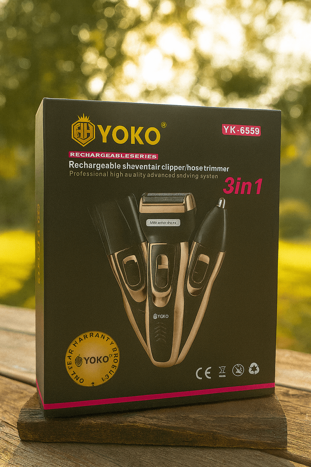Yoko - 3-in-1 Hair Clipper